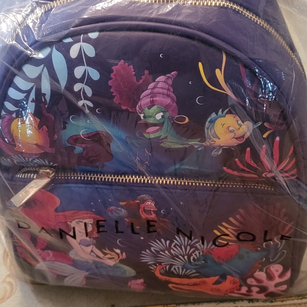 Disney Danielle Nicole Little Mermaid Mini Backpa… - image 3